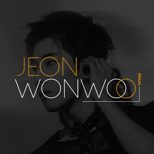 A sua mais nova fonte do rapper sul-coreano Jeon Wonwoo (전원우) do grupo Seventeen (세븐틴) no Brasil 💛