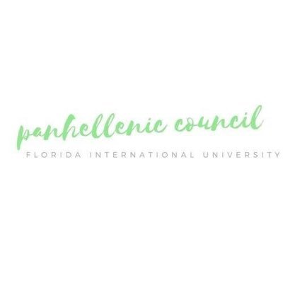 Instagram • @fiupanhellenic Facebook • FIU Panhellenic •   Sign up for sorority recruitment @ FIU now 💚