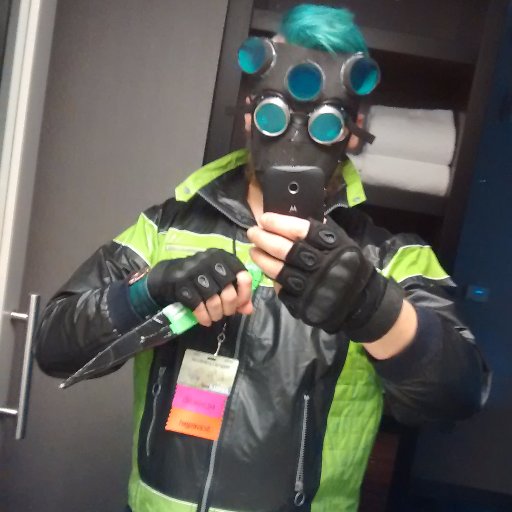 College student, Boxer, Cosplayer, Gamer, Cylon, and Metal Head.