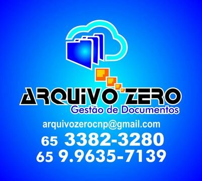 ArquivoZero's profile picture. Empresa especializada em gestão documental pública e privada.