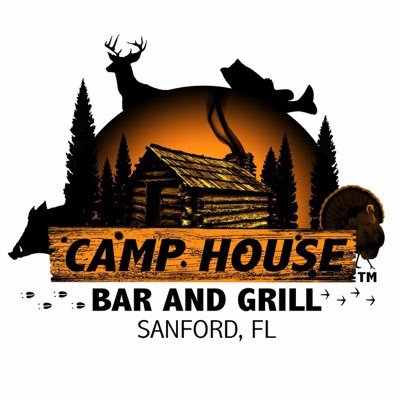 100 S White Cedar Rd Sanford, FL 32771 #greatfood #drinks & #sports #camphousebarandgrill #wings #beer