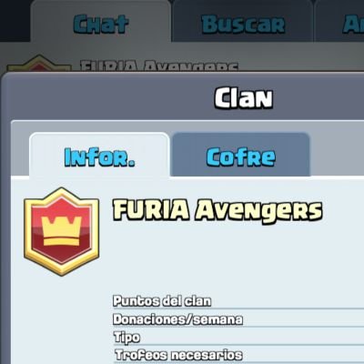 OficialDeluxe1's profile picture. oficial Clan FURIA avengers +4000🏆Canteras FURIA avengers  2  | +3000🏆y FURIA avengers  3 | +2000🏆competitivo 100%. es más de 20 ligas. Uniros os esperamos!