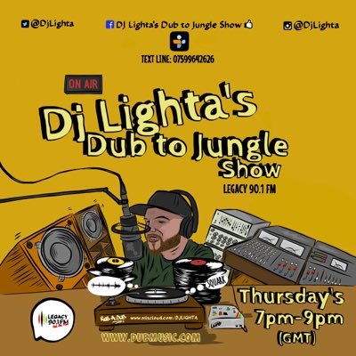 Dj/Presenter Legacy 90.1 FM Thursday's 7-9pm https://t.co/yRDMVRzNmS @customartdezine