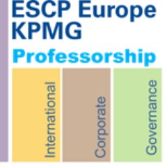 International Corporate Governance Professorship @KPMG_France & @ESCP_bs
#corpgov