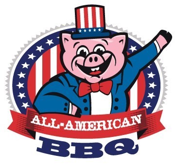 All-American BBQ is a barbecue concession business featuring "low-and-slow" hickory-smoked barbeque at farmers markets and street fairs.