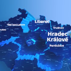 Zpravodajství České televize z Pardubického, Královéhradeckého, Libereckého a Ústeckého kraje.
