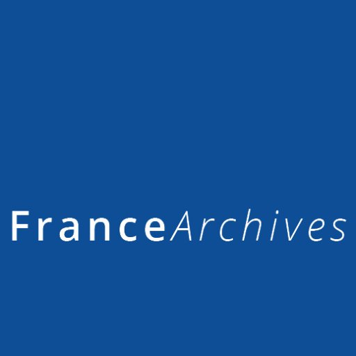 Portail national des archives, porté par le Service interministériel des Archives de France