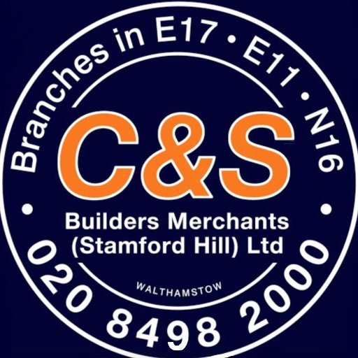 CSBuilders_'s profile picture. C&S Builders Merchants Ltd is a family run business established in 1986. We have branches in Stamford Hill, Walthamstow and Leytonstone.