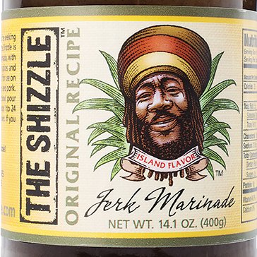 The Shizzle is an all-natural jerk marinade.