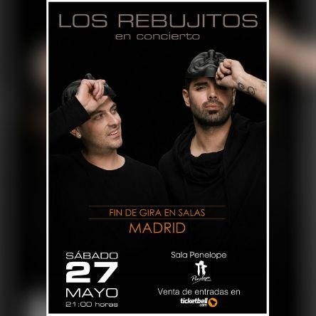 CONCIERTO FIN DE GIRA: 27 DE MAYO EN @SalaPenelope (MADRID) 👏https://t.co/IjyeQltBe9…r…xy