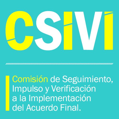 Comisión de Seguimiento, Impulso y Verificación a la Implementación del Acuerdo Final de Paz.