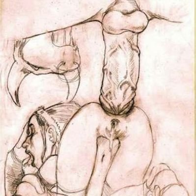 Frauenpenis Mosen Cartoon Massage