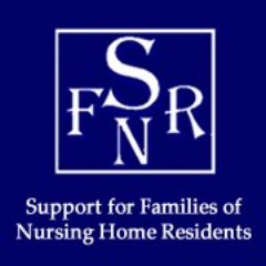 SFNR - Support for Families of Nursing Home Residents is a Non-Profit advocating for the rights and dignity of the elderly and disabled. My mom at 96 RIP 2016