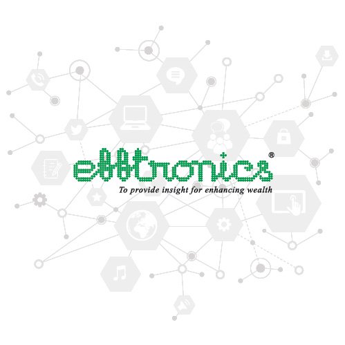 Efftronics (ISO 9001-2015 certified IT company), One-Stop Destination for End-to-End SMART Solutions in SMART Buildings, Cities, Signaling & IoT Services.