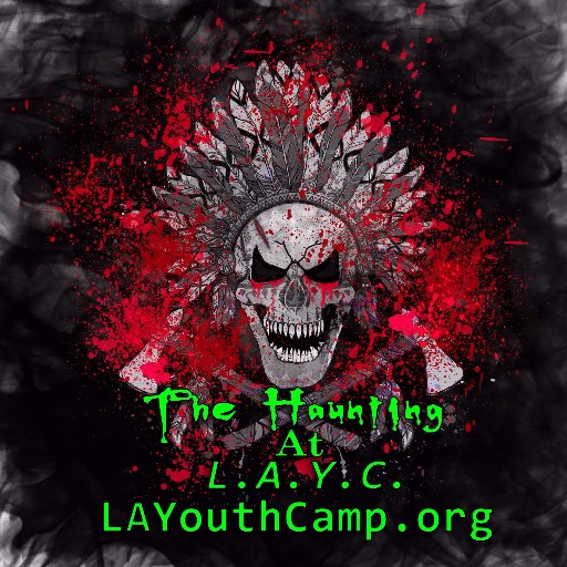 The Haunting at L.A. Youth Camp's official Twitter Page! Stay connected with L.A. Youth Camp's Haunted Trail.