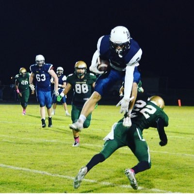 5,11 180LB's ,class of 2018 All Canadian WR at RICC football academy.