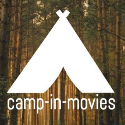 An overnight camping & outdoor movie experience rolled into one