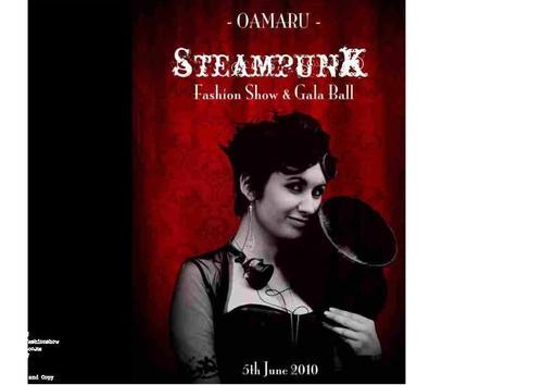 New Zealand's THIRD dedicated Steampunk Fashion Show and Gala Ball, happening in Oamaru on June 3rd 2012. Register here at http://t.co/H8osCMEEyd