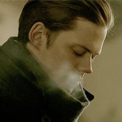 【18】〘UPIR〙❝i don't want to progress. i want to be human. ❞ ◢CEO of Godfrey Industries◥ — YOU MUST MAKE YOUR HEART STEEL. #HG #TVD.