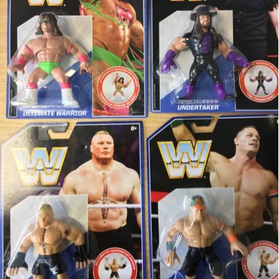 mattel wwe retro figures