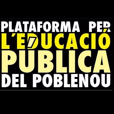 Plataforma per l'Educació Pública de Poblenou