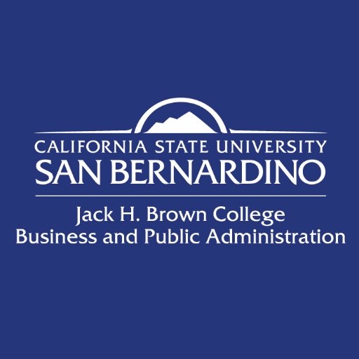 Welcome to the official Twitter feed of CSUSB's Jack H. Brown College of Business & Public Administration!
#JHBCImpact