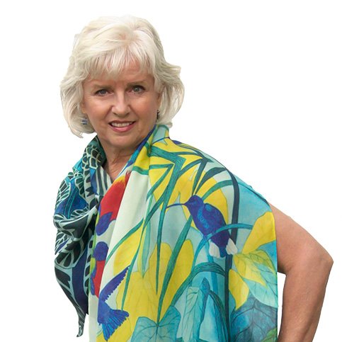 Scarves That Tell Your Story - Custom Made - Tuxedo Linings - Printed Silk Scarves - Made in the USA - Shop