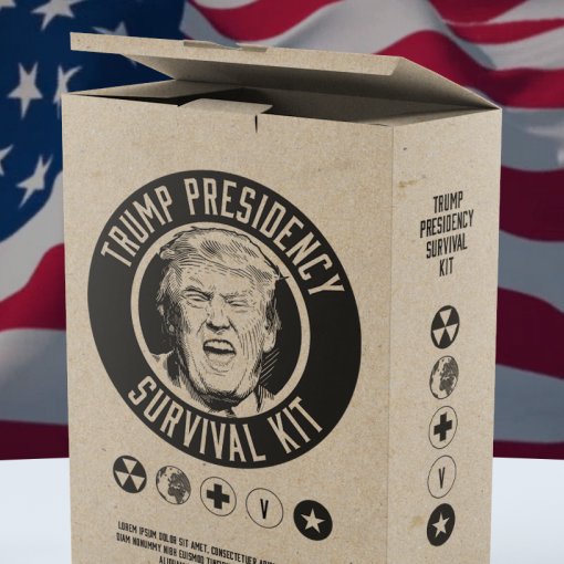 We believe satire is the best defense — Help this #resistance project, get the survival/impeach kit. #TrumpSurvivalKit #TheResistance #PeoplePower #Kickstarter