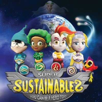 We are The Super Sustainables - Arielle, Fuego, Mizu and Terra. We'll be here soon to fulfill our mission to save the world.