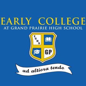 The official twitter home of Grand Prairie High School’s Early College program!