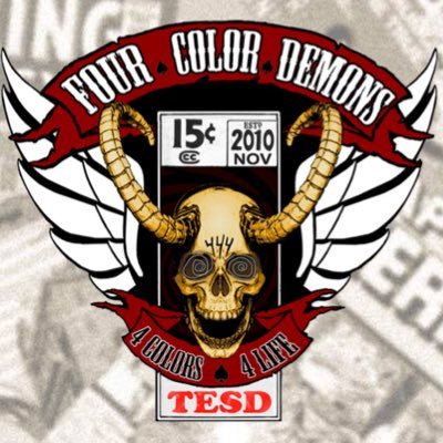 The OFFICIAL twitter account of the Four Color Demons Motorcycle Club.