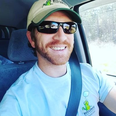 Pres of Bullfrog Pool Service- Wilmington, NC w/ swimming pool service, maintenance, & repair. We have built our reputation on thoroughness & quality service