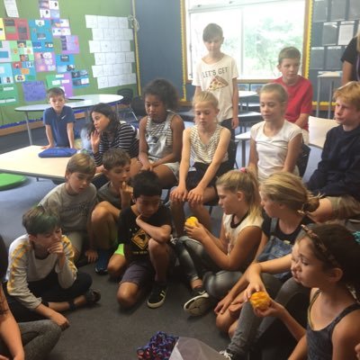 We are a class of year 5/6 students taking part in Chapter Chat 11 - teacher P. France