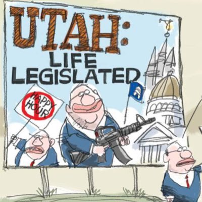 I am Utah. This account is ran by random people who live in Utah. They post their feelings and the State and what it is like to live here.