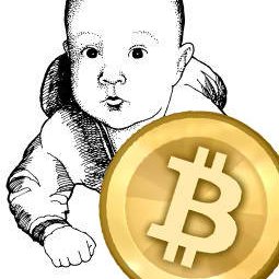 Fresh from my mother's womb, I'm already thinking about bitcoin.