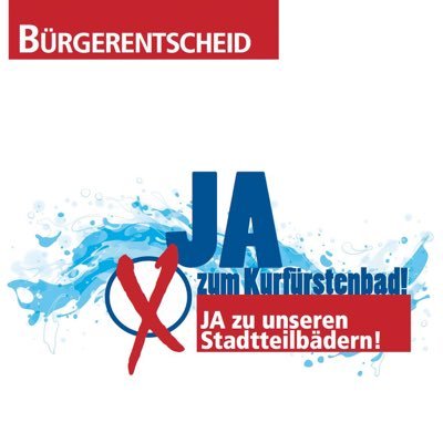 @kurfuerstenbad wurde geschlossen & dem Frankenbad stehts kurz bevor. Ein #JAimBürgerentscheid (03-04/2017) ist die letzte Chance zum Erhalt unserer 4 💙 Bäder!