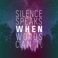 Silent speak. Silence status Effect. Move in Silence only speak when it s time.