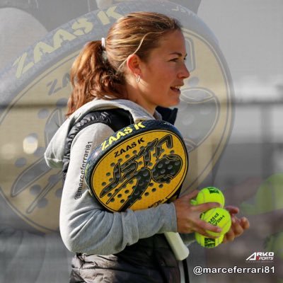 Directora escuela de Padel Laieta Barcelona MFerrari. Seleccionadora femenina Italiana. Entrenadora jugadores/as profesionales, amateurs y menores