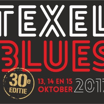 Het enige en officiële Twitter account van TexelBlues. De 30e editie op 13, 14 en 15 Oktober 2017