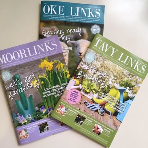 Moor Links & Tavy Links are both bi-monthly magazines delivered FREE by the Royal Mail to the communities of West Devon.