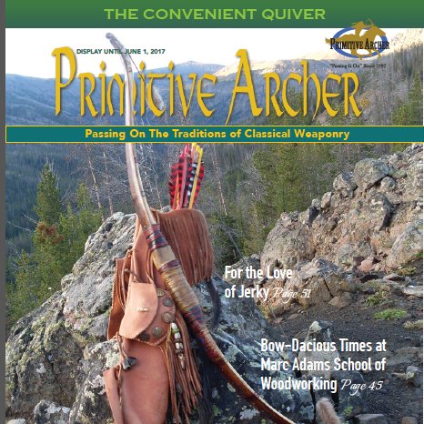Primitive Archer Magazine passing along the tradition of primitive archery