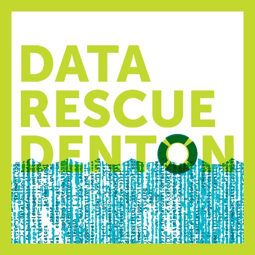 DentonData's profile picture. Environmental data rescue event modeled after the DataRefuge movement created by UPenn and EDGI.