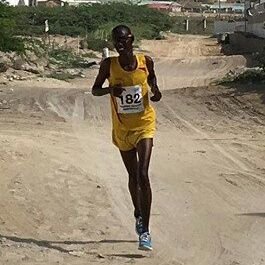 winner for the Mogadishu marathon 25 march in 2017