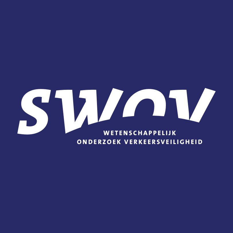 SWOV - Instituut voor Wetenschappelijk Onderzoek Verkeersveiligheid: voor feiten & cijfers over verkeersveiligheid. Zie ook @SWOV.