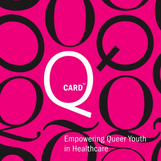 The Q Card is a simple and easy-to-use communication tool designed to empower LGBTQ youth and educate healthcare providers. 🏳️‍🌈🏳️‍⚧️