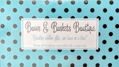The perfect place to find unique gifts & party favors. Smoke & Pet-free homebased business. #YYC

bowsandbasketsboutique@gmail.com