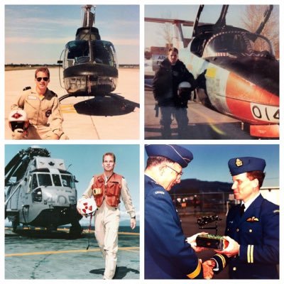 Former Canadian Air Force Sea King Helicopter Pilot, and Crew Commander, Mowat Award recipient