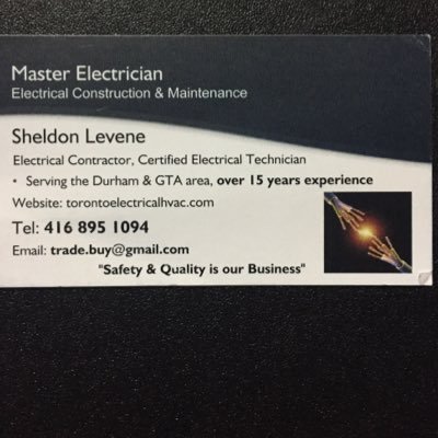 Master Electrician HVAC Contractor Technician