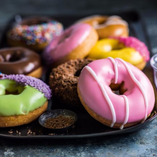 We're passionate about two things, donuts and having fun! With a few extra tasty treats including hot dogs, shakes, ice creams, coffees and smoothies.