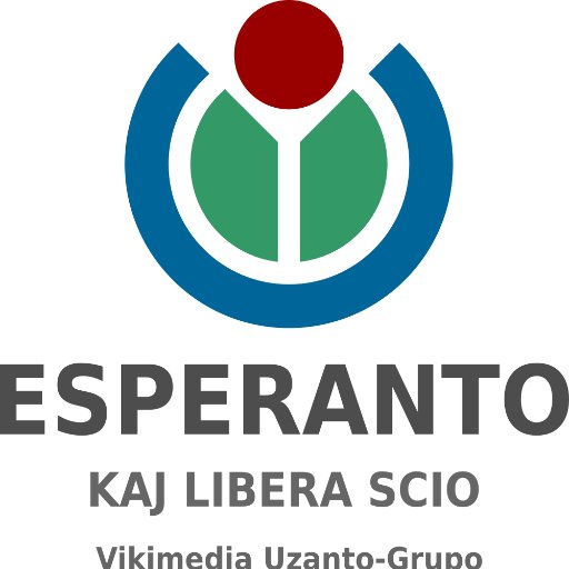 Imagu la mondon, kie ĉiu homo povas libere partopreni en tuto de homara scio! Tion ni kreas! Vikimedia Esperanta uzanto-grupo.